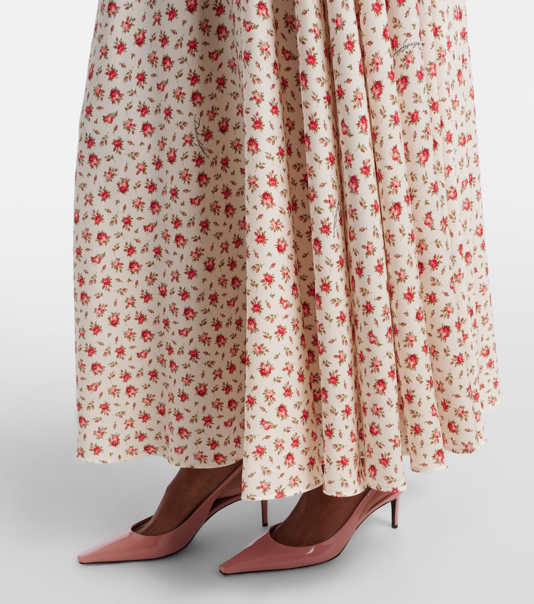 Top aus Charmeuse mit Spitze | Dolce&Gabbana