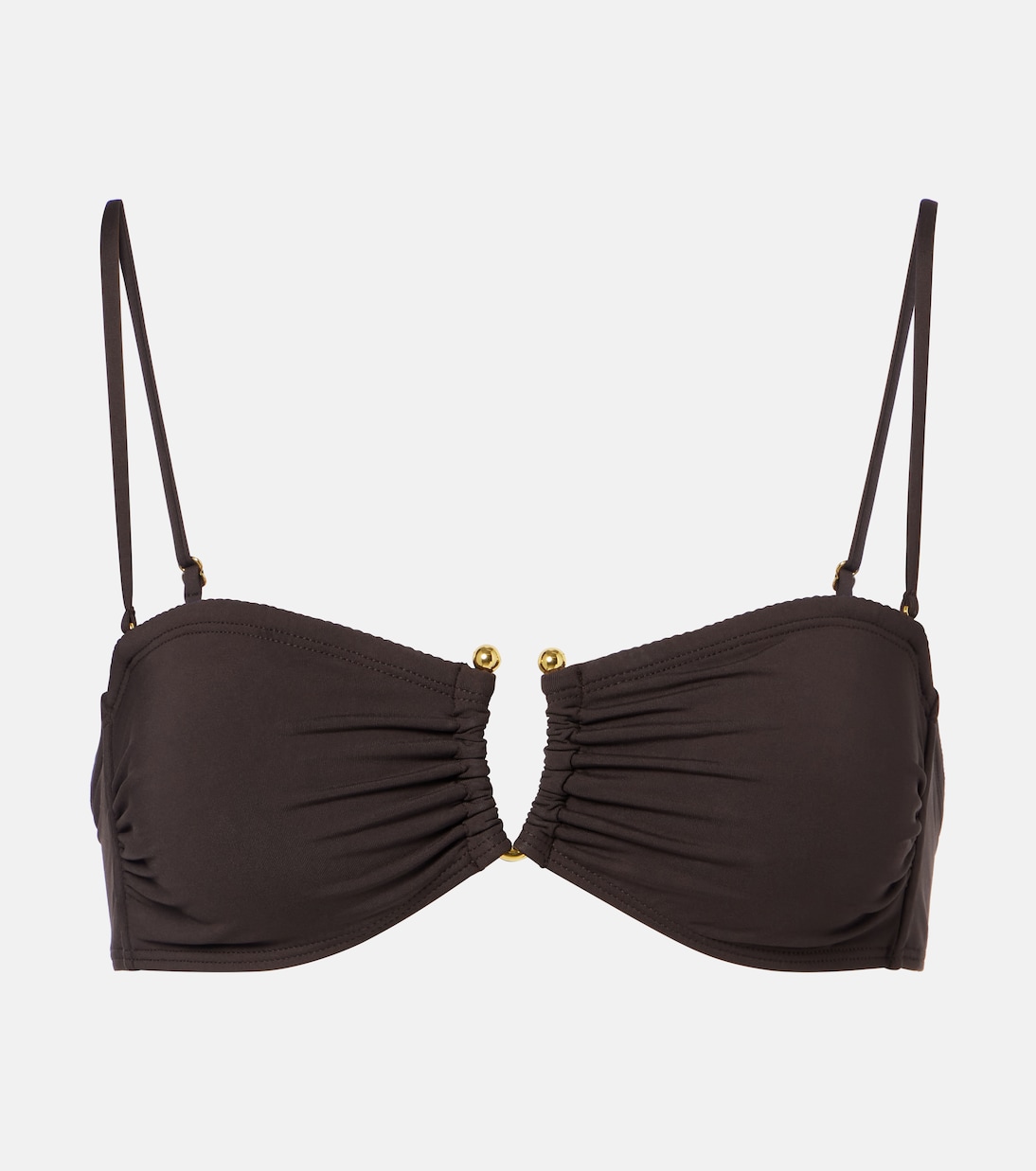Gathered bikini top | Nili Lotan