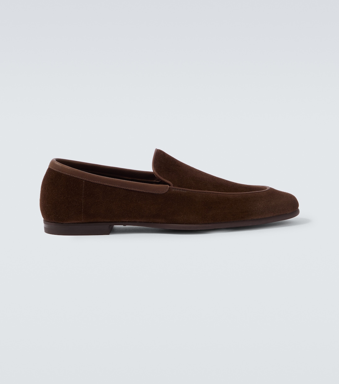 Tyne suede loafers | John Lobb
