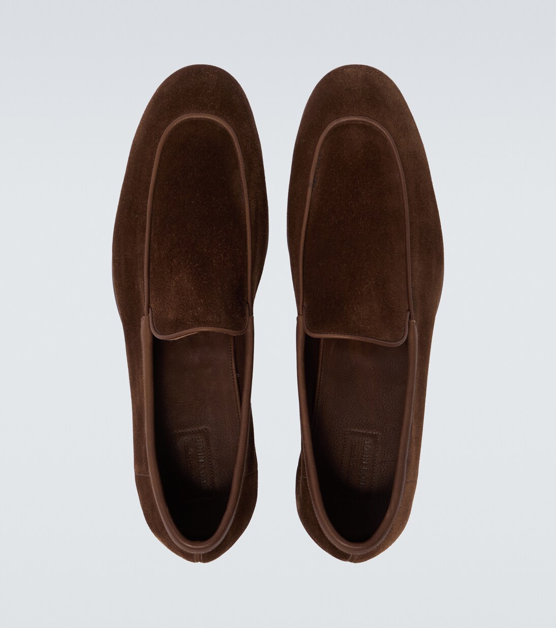 Tyne suede loafers | John Lobb