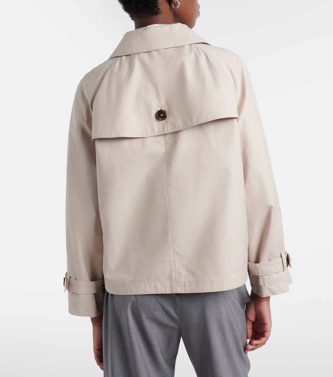 Veste The Cube Tesoro en coton mélangé | Max Mara