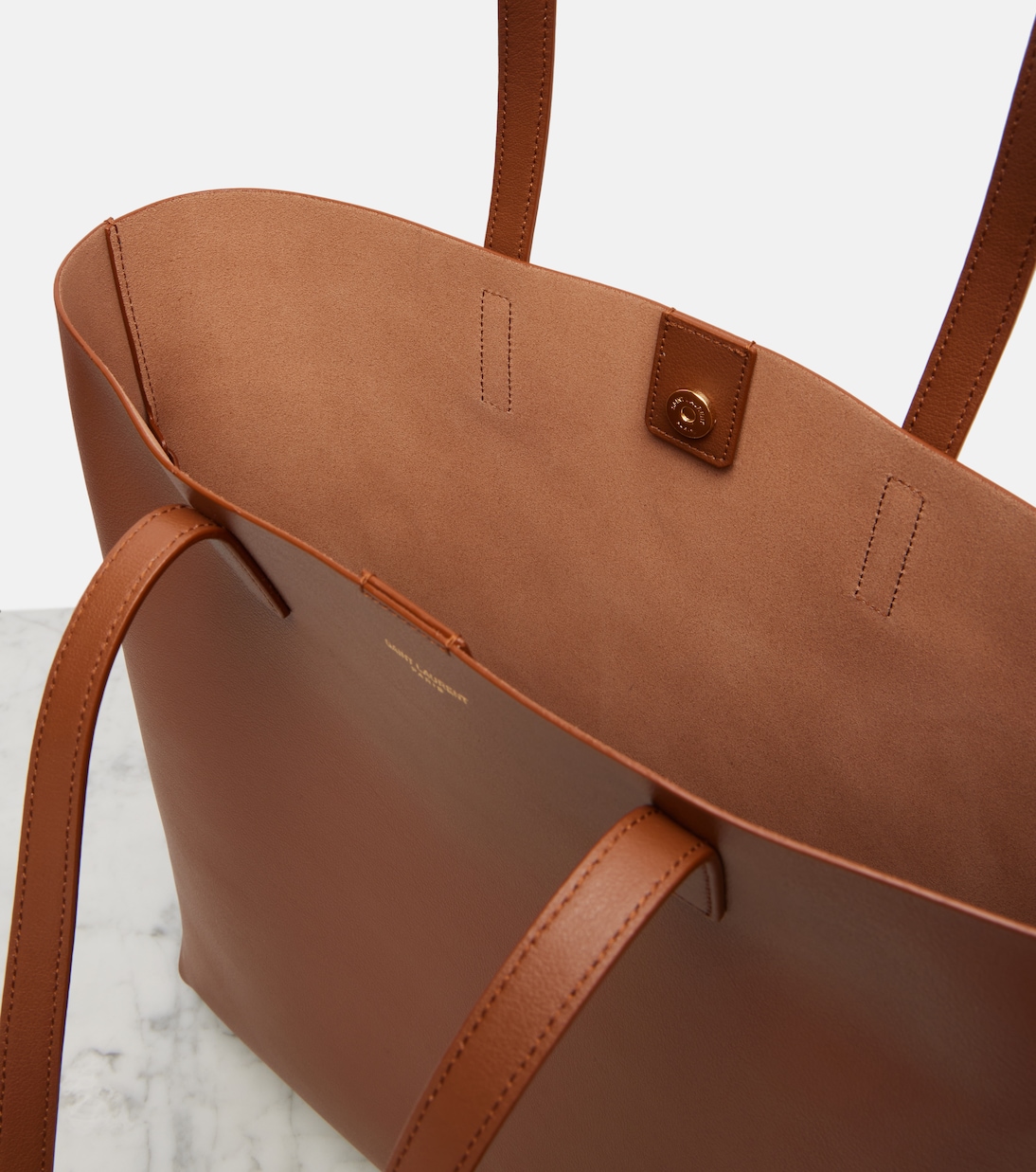 Shopping leather tote bag | Saint Laurent