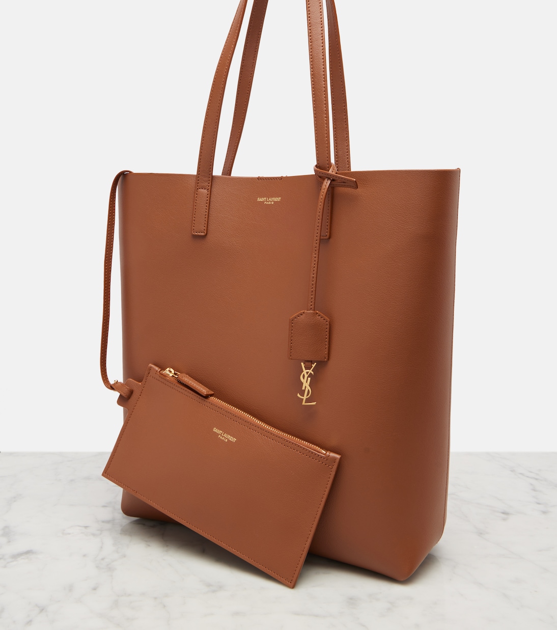 Shopping leather tote bag | Saint Laurent