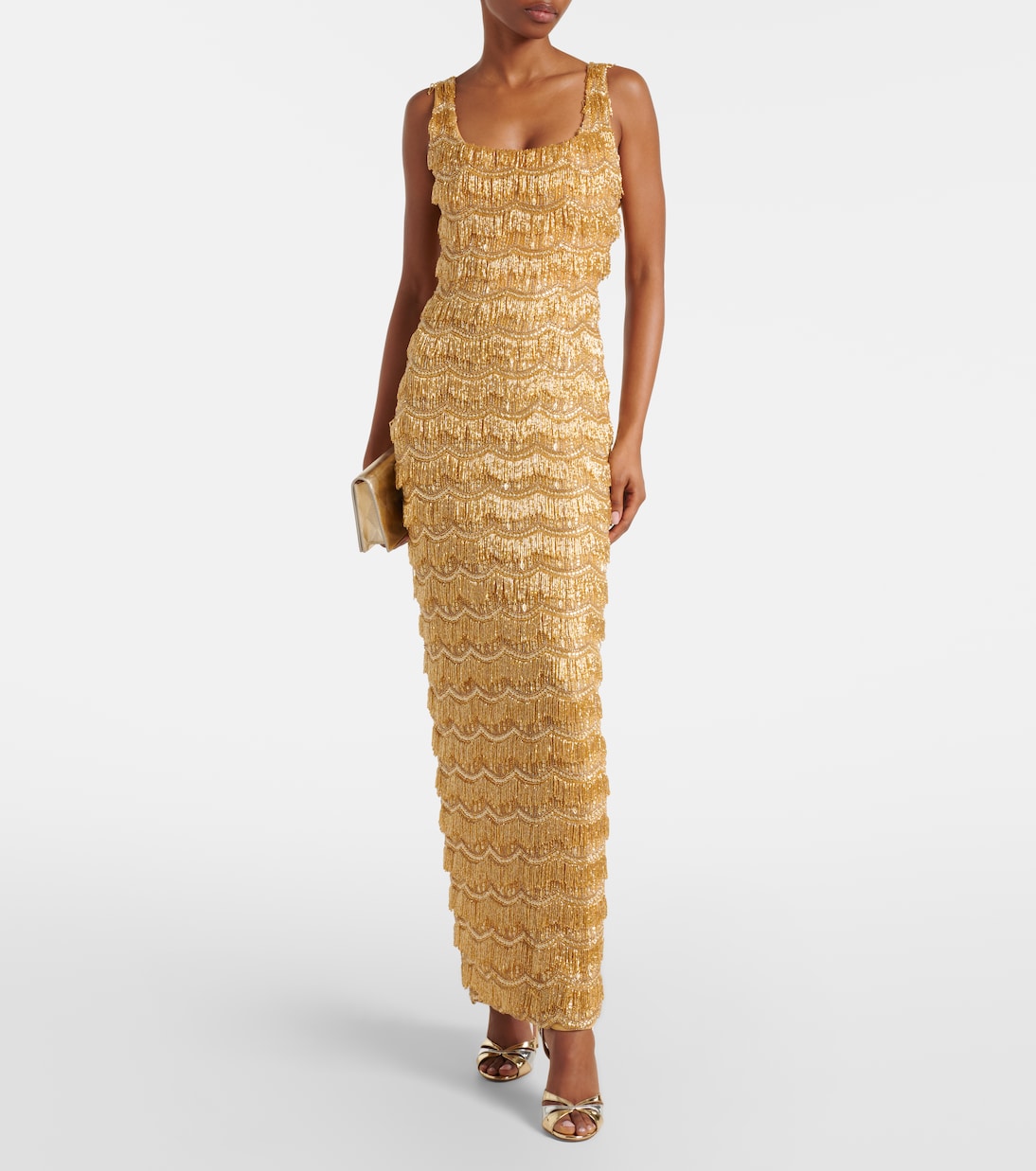 Embellished sequined gown | Rachel Gilbert