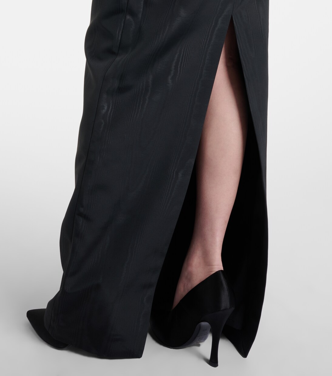 Amaro off-shoulder taffeta gown | Rebecca Vallance