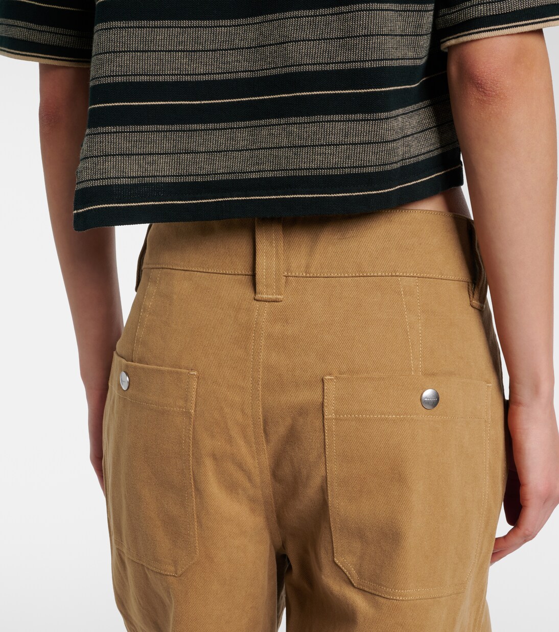 Pantaloni Opalyna in twill di cotone | Marant Etoile