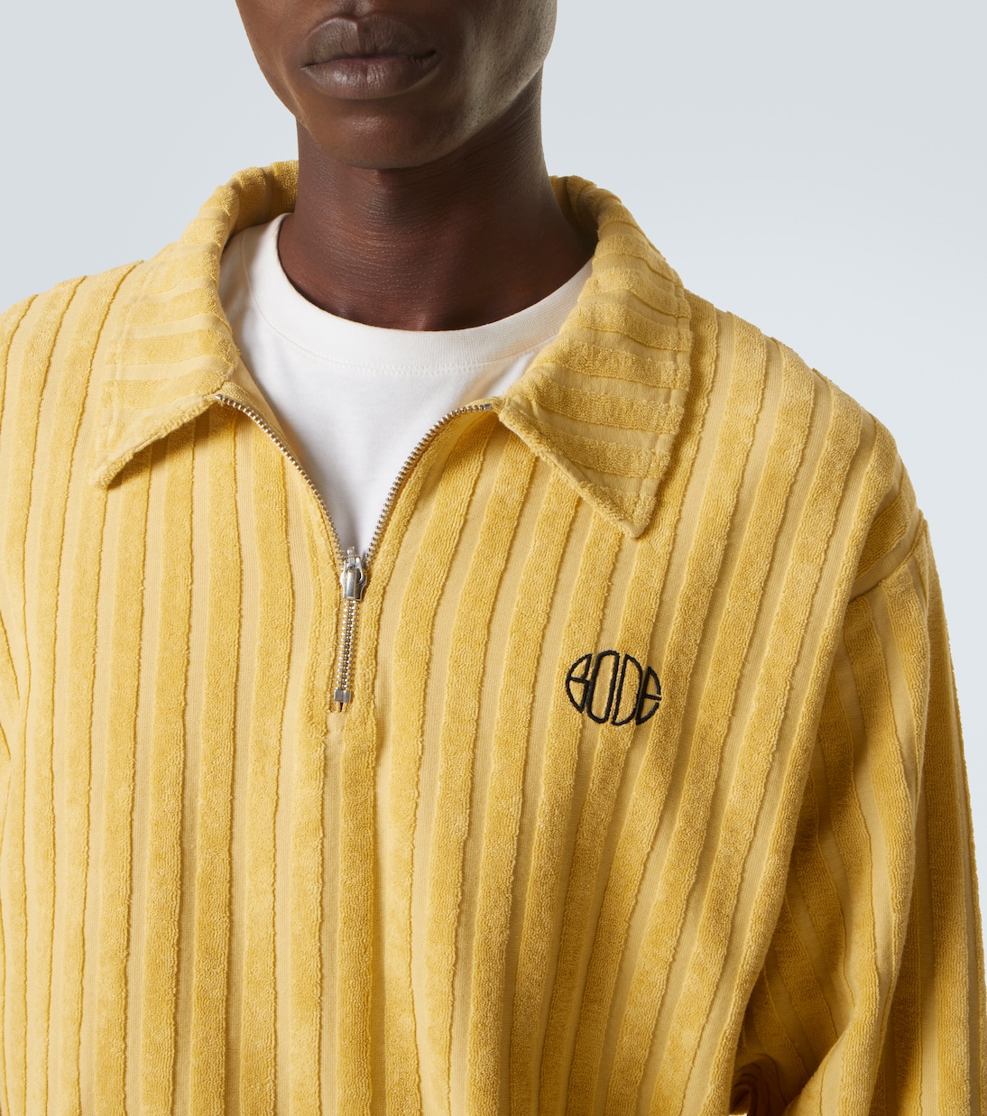 Pullover Croquet Ground aus Frottee | Bode