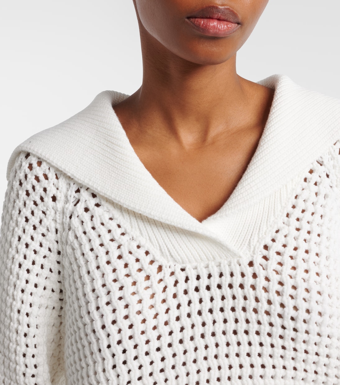 Cotton-blend sweater | Brunello Cucinelli