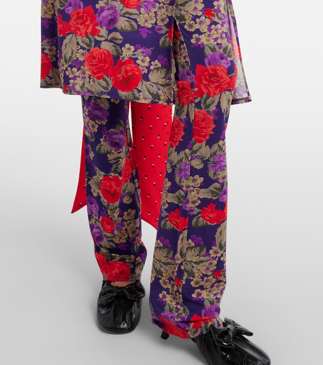 Jupe midi Intessa à fleurs | Acne Studios