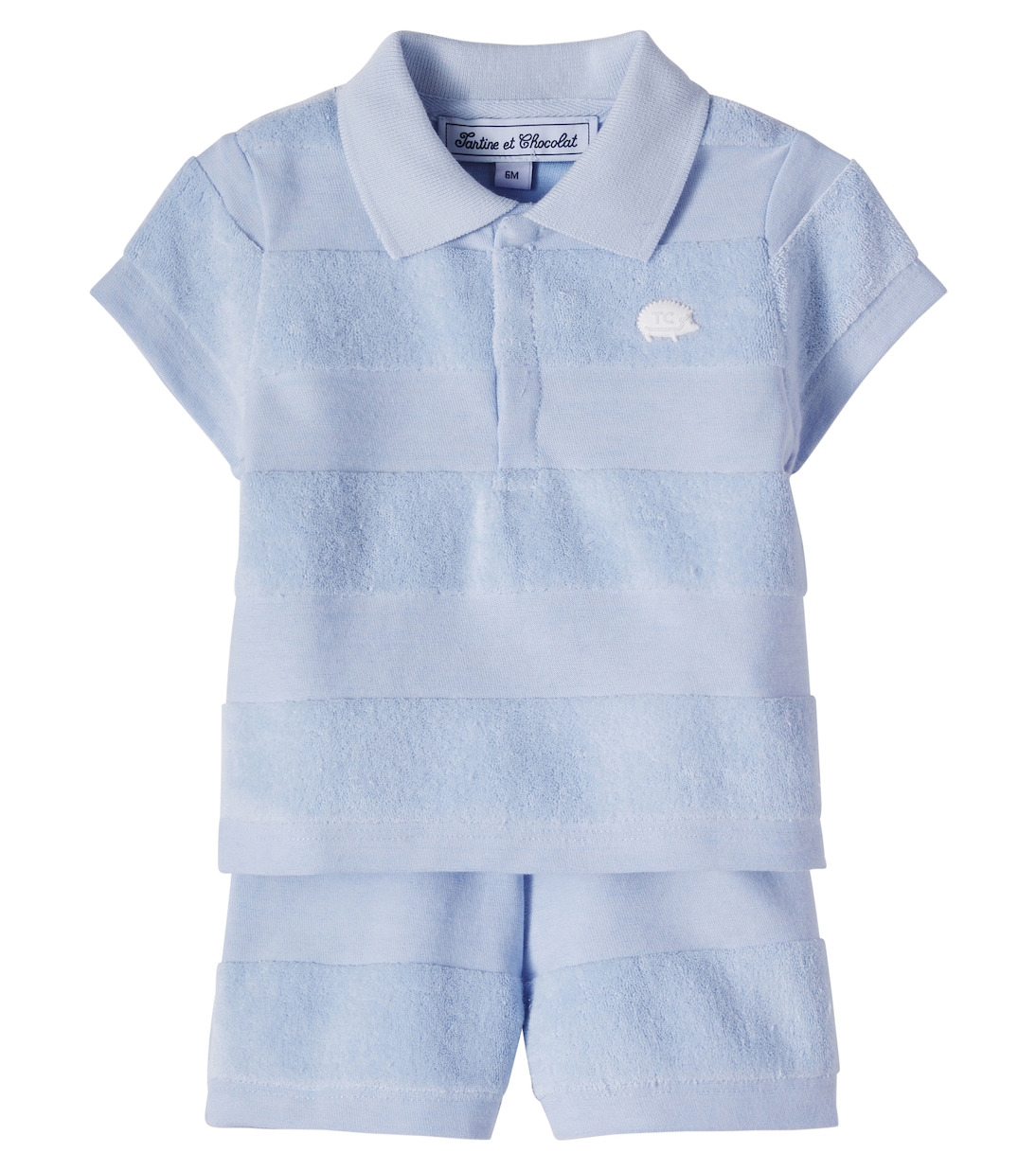 Baby - Set di polo e shorts a righe | Tartine et Chocolat
