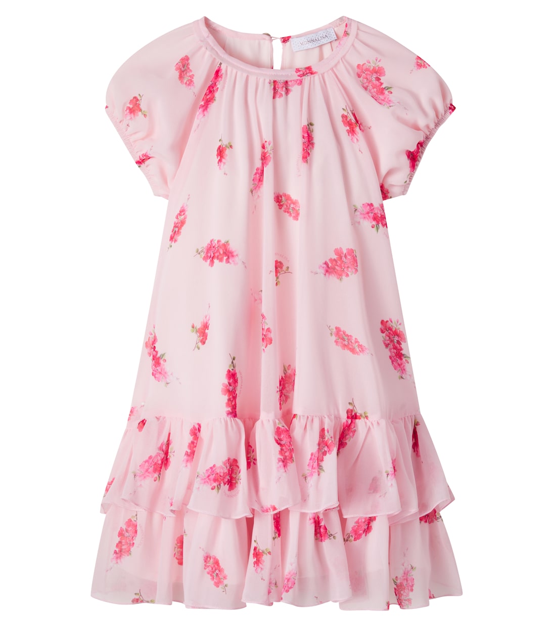 Floral tiered dress | Monnalisa