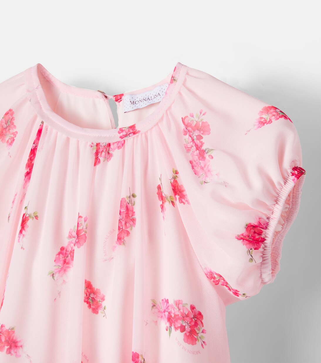 Floral tiered dress | Monnalisa