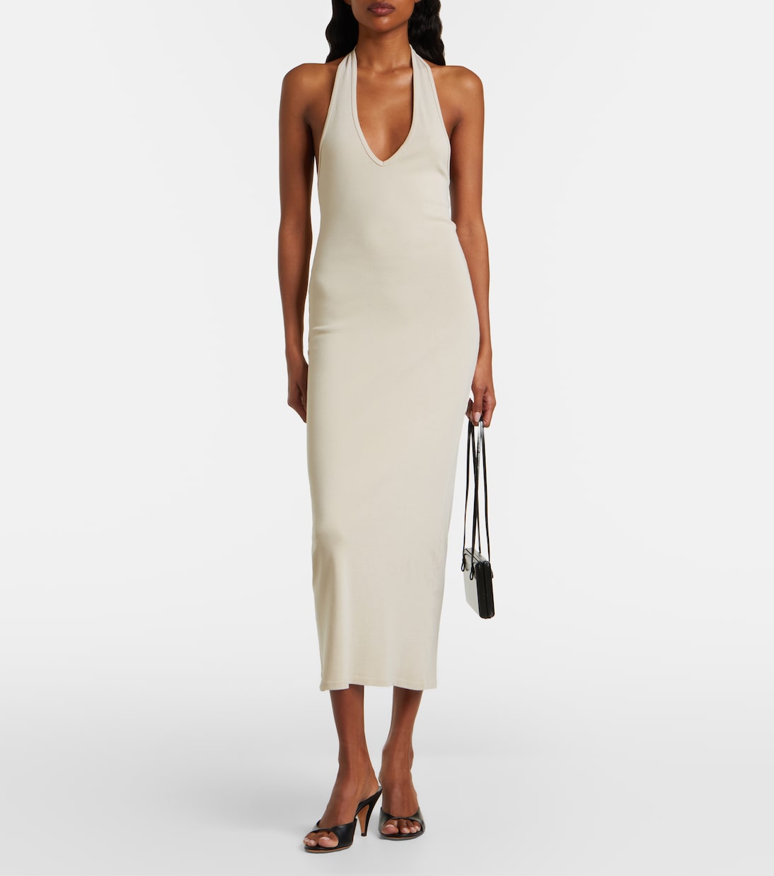 Stevie cotton jersey midi dress | Nili Lotan