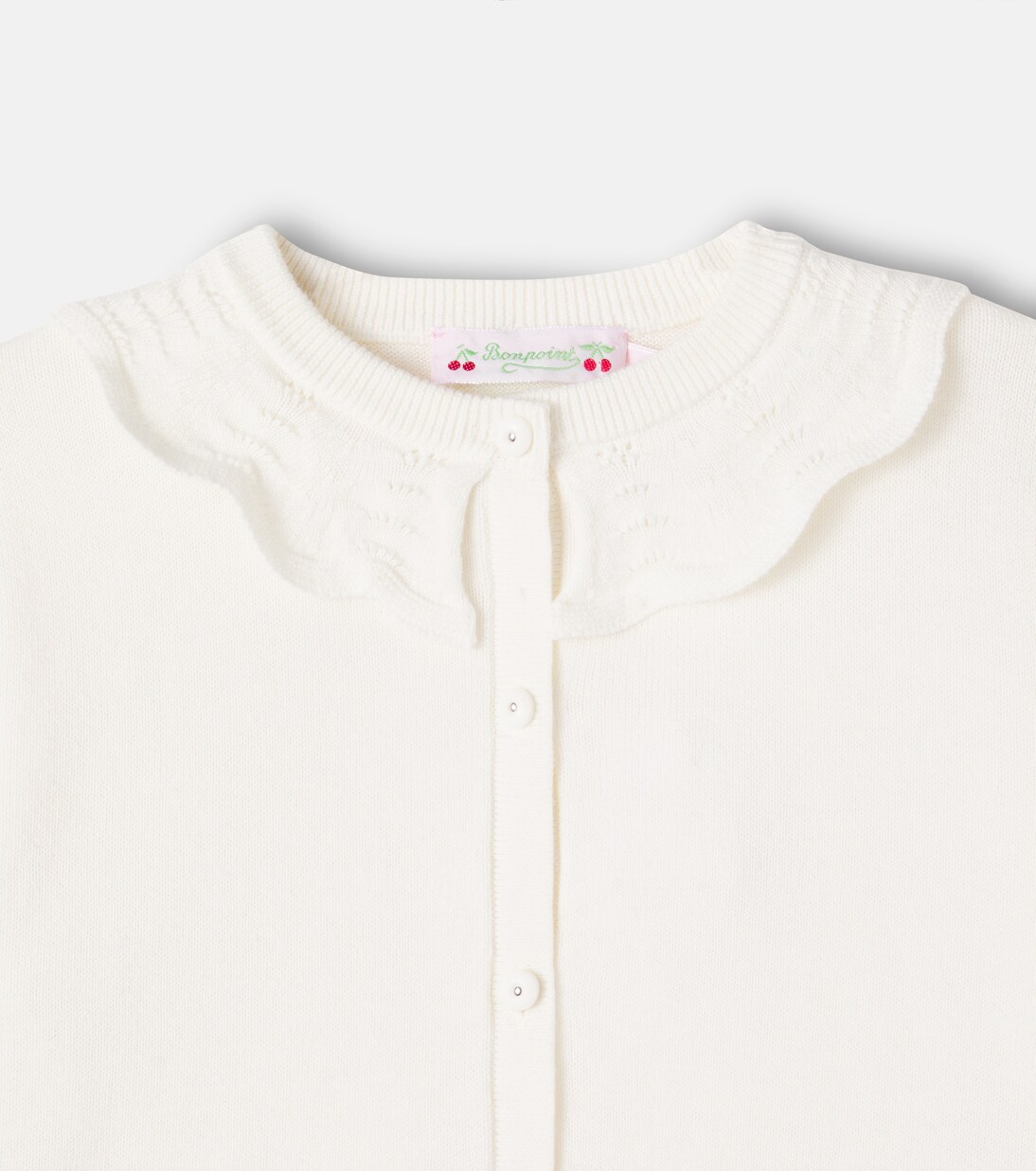 Cardigan Lueur en coton et cachemire | Bonpoint