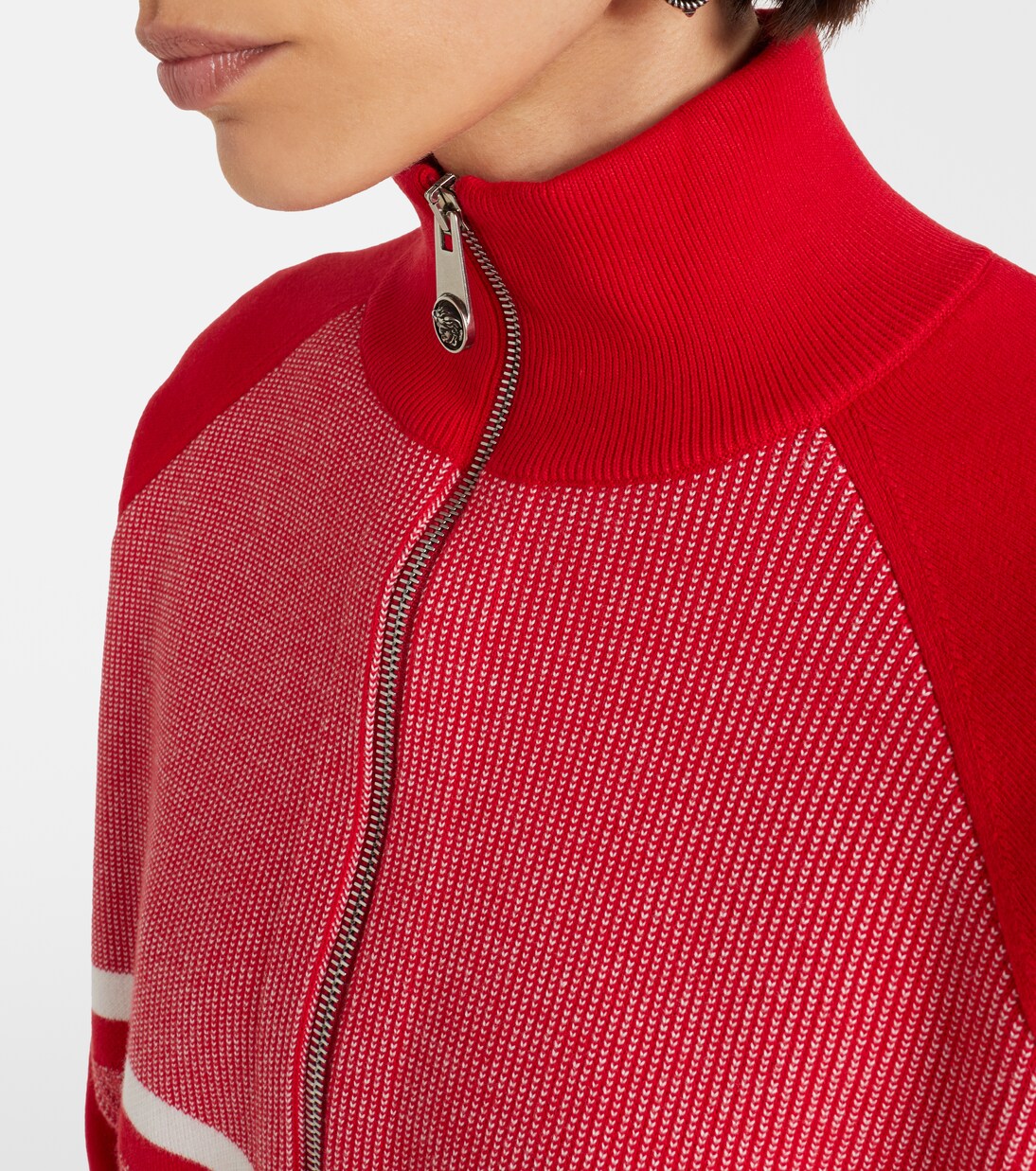 Cotton-blend jacquard jacket | Versace