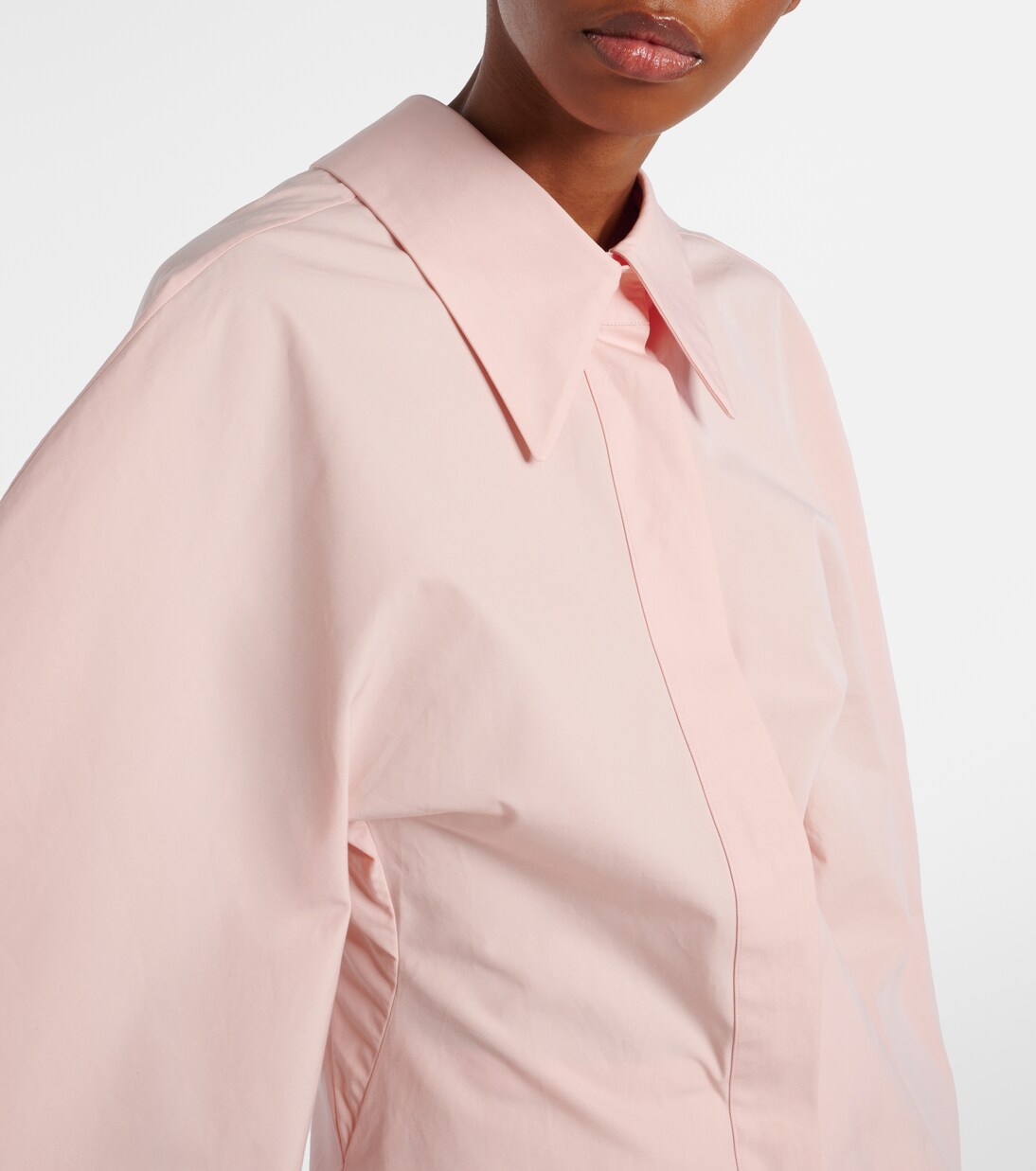 Balloon-sleeve cotton shirt | Givenchy