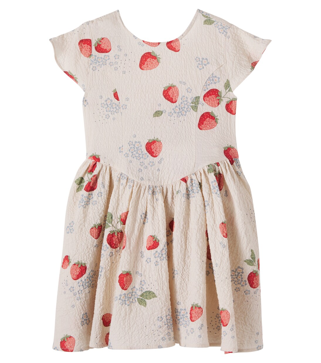 Bedrucktes Kleid Ava aus Baumwolle | Konges Sløjd