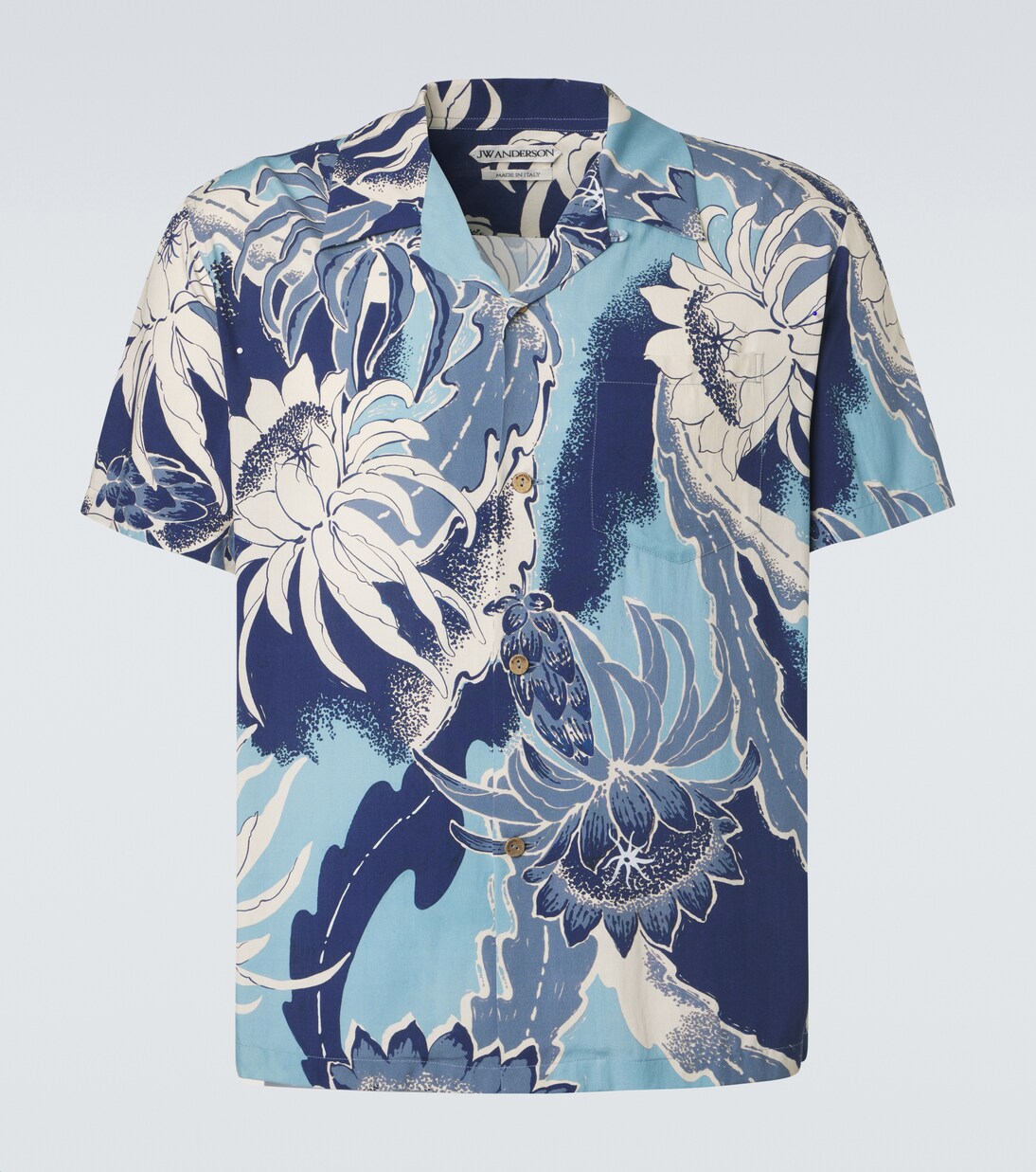 Chemise de bowling à imprimé floral | JW Anderson