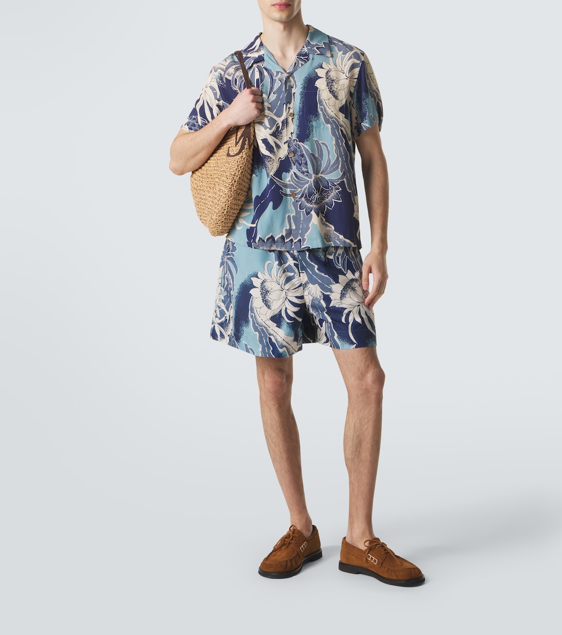 Chemise de bowling à imprimé floral | JW Anderson