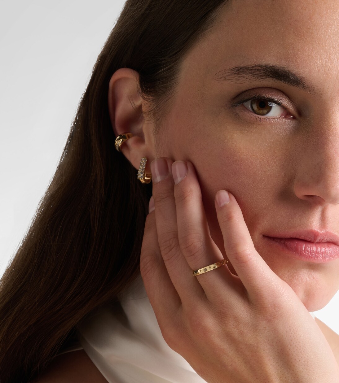 Northern Star 14kt gold ring with diamonds | Stone and Strand