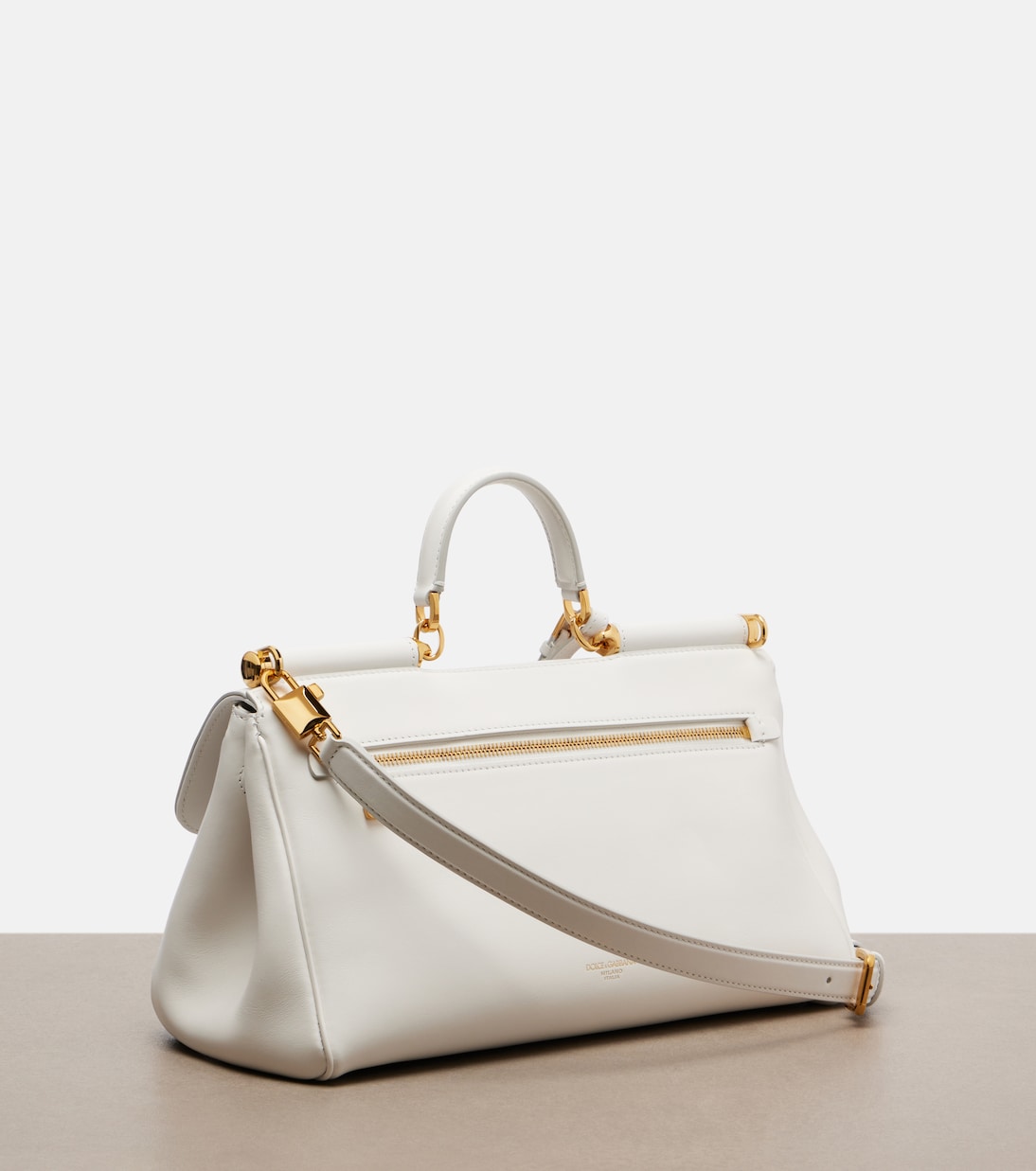 Sicily Medium leather top-handle bag | Dolce&Gabbana