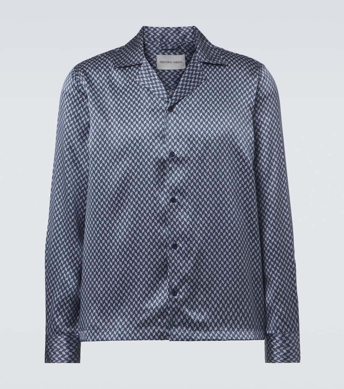 Camisa Safra de seda | Frescobol Carioca
