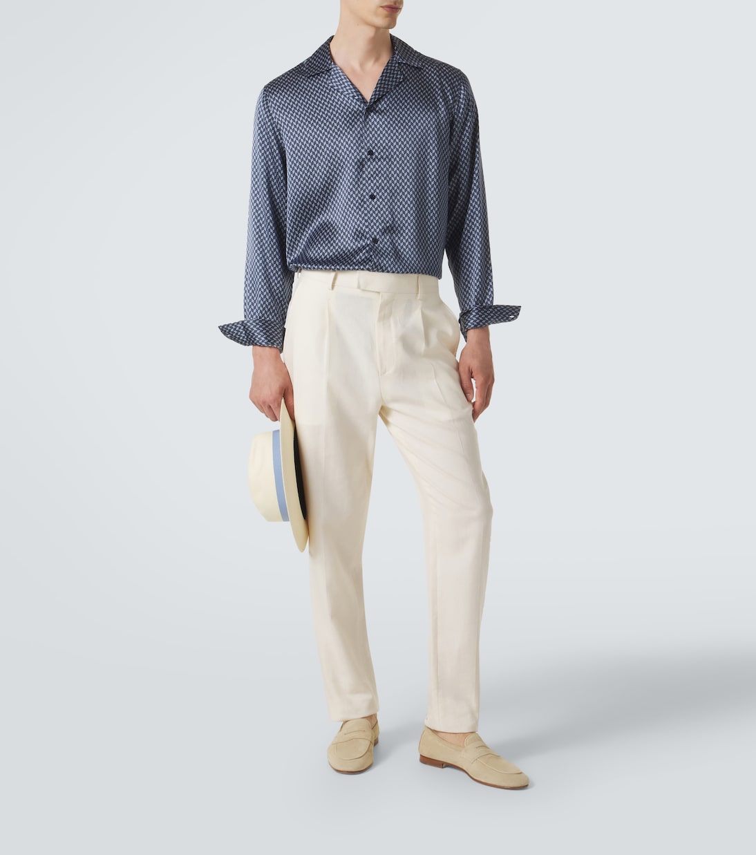 Camisa Safra de seda | Frescobol Carioca