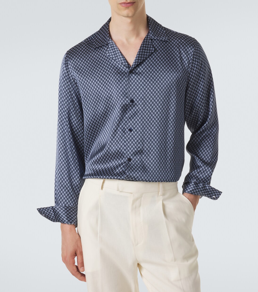 Camisa Safra de seda | Frescobol Carioca