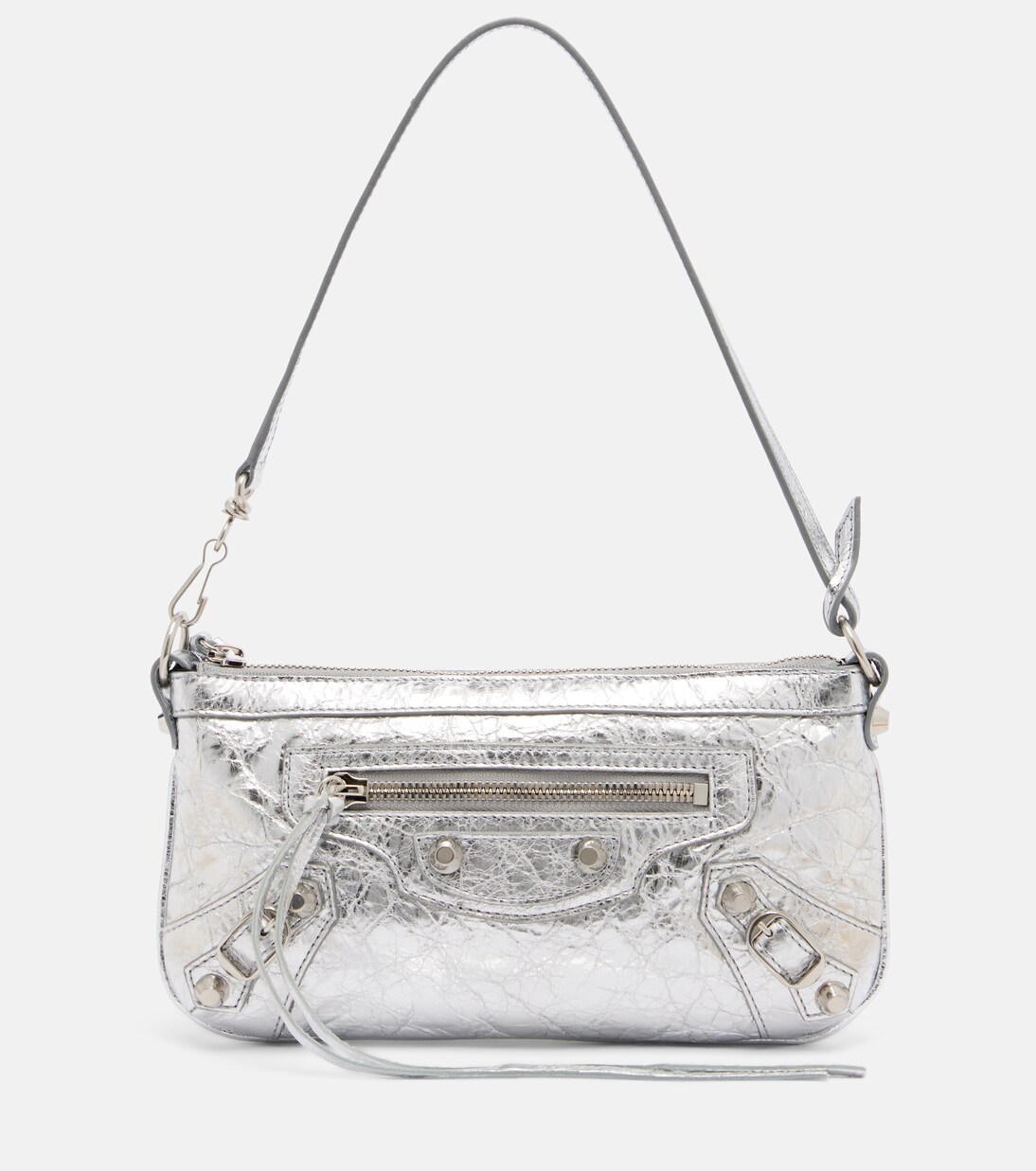 Schultertasche Le City aus Metallic-Leder | Balenciaga