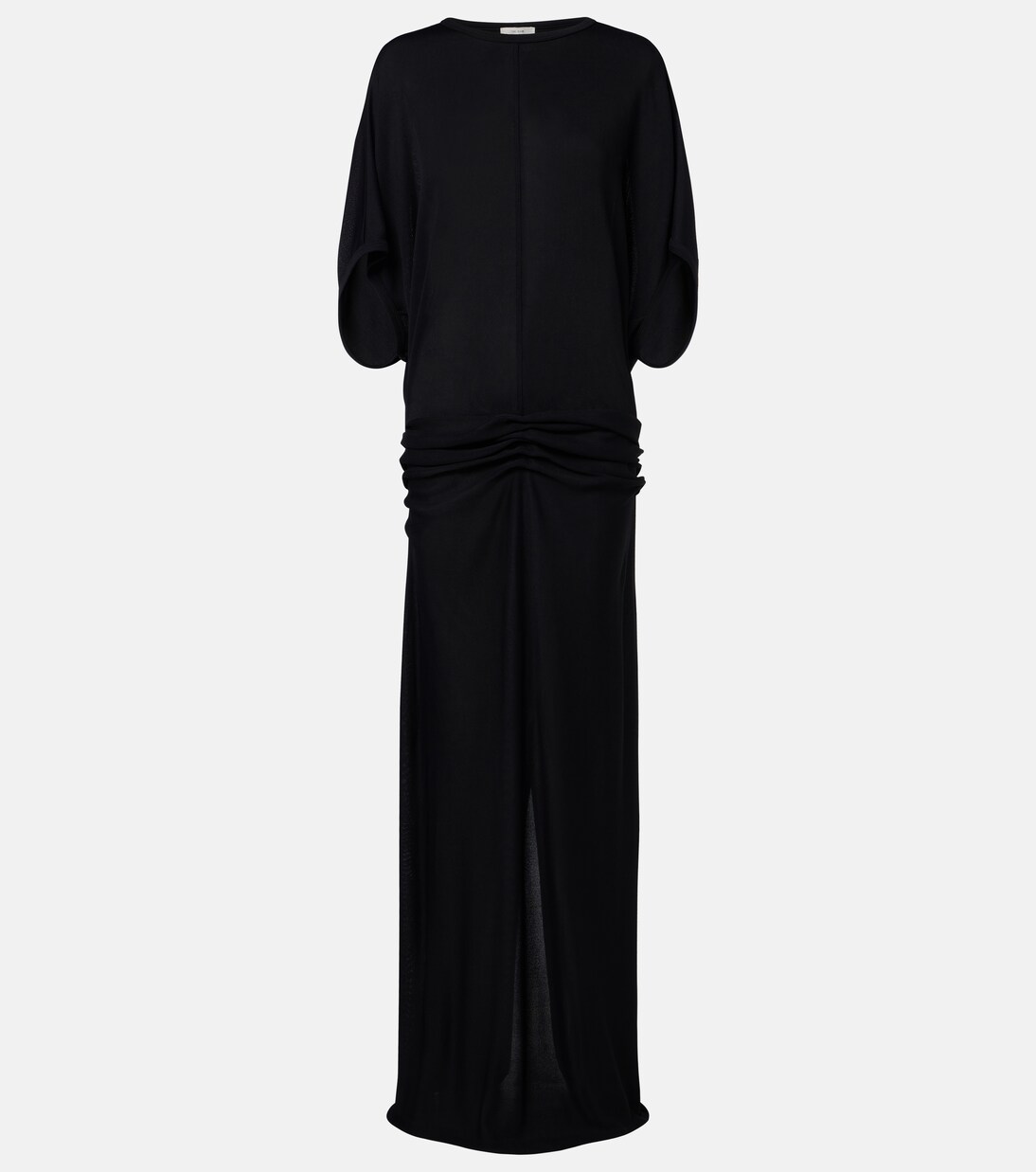 Delyra ruched jersey gown | The Row