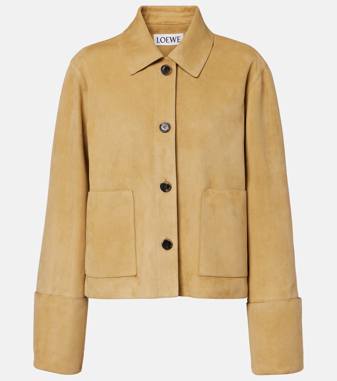 Jacke aus Veloursleder | Loewe