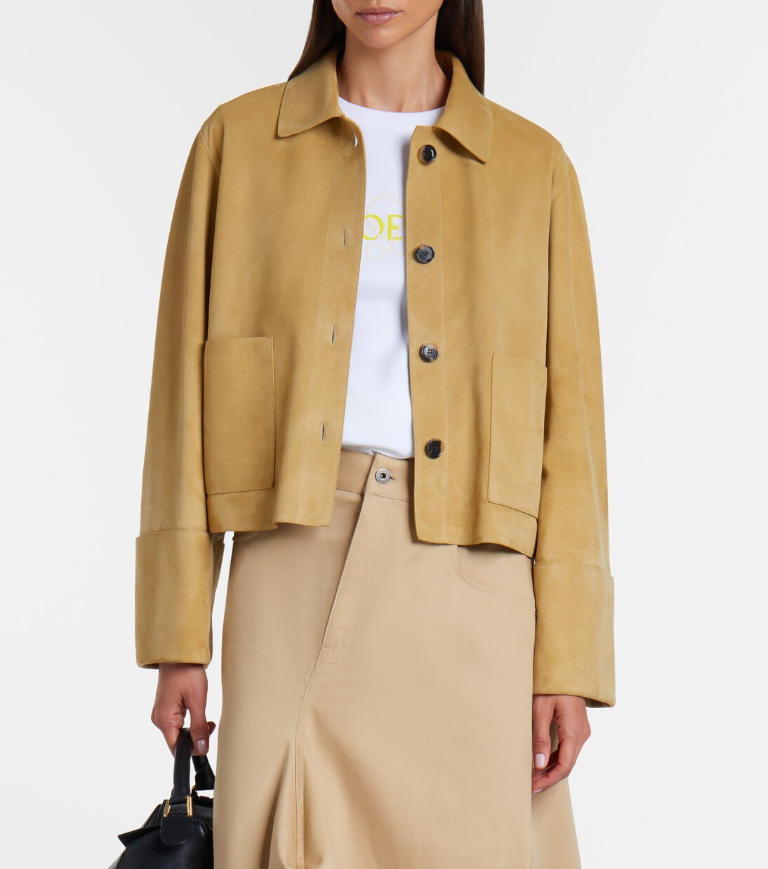 Jacke aus Veloursleder | Loewe