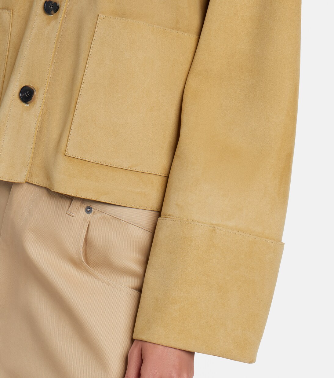 Jacke aus Veloursleder | Loewe