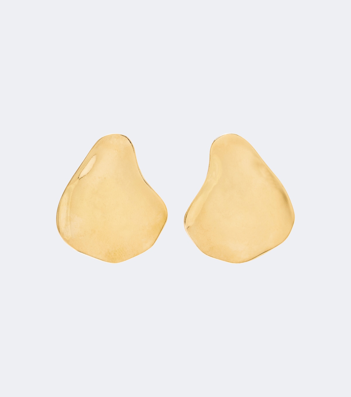 Gold-plated earrings