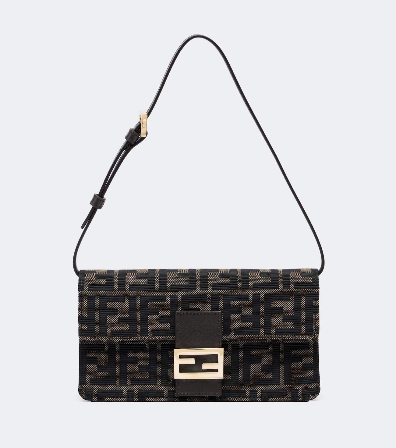 Tube jacquard canvas wallet on chain