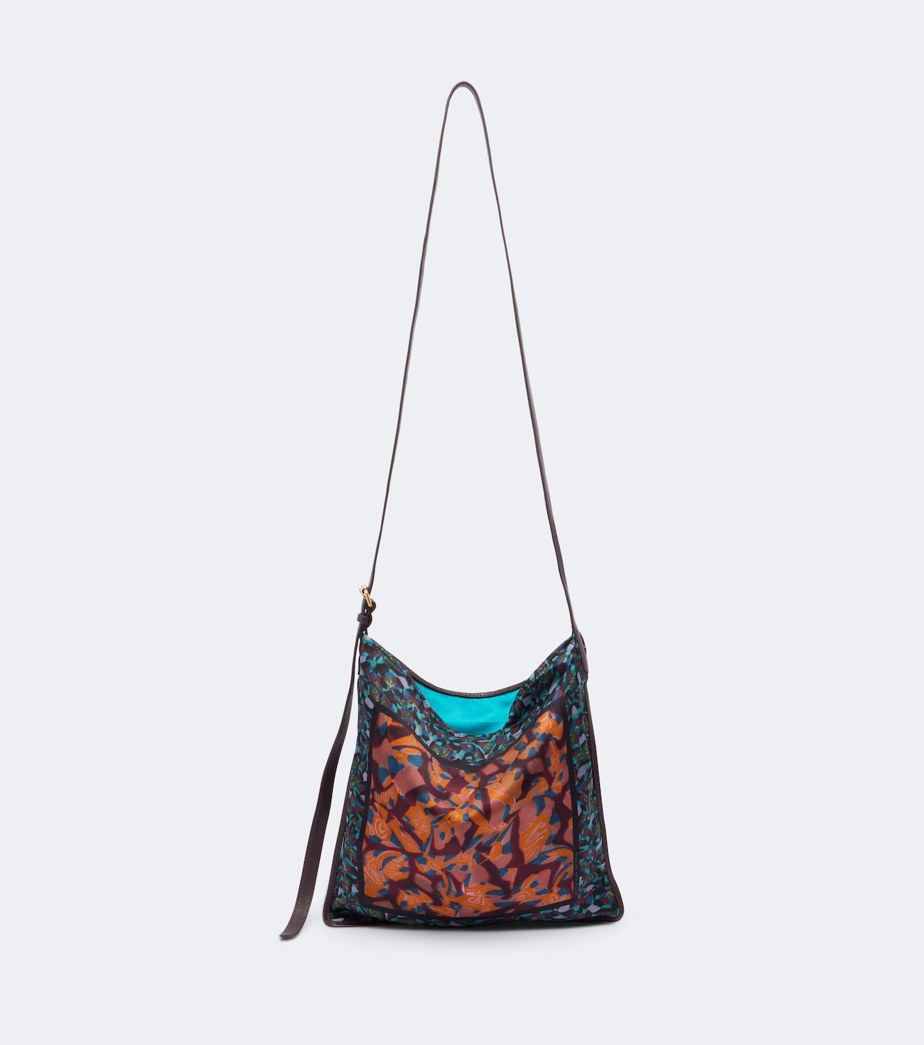 Small printed shoulder bag