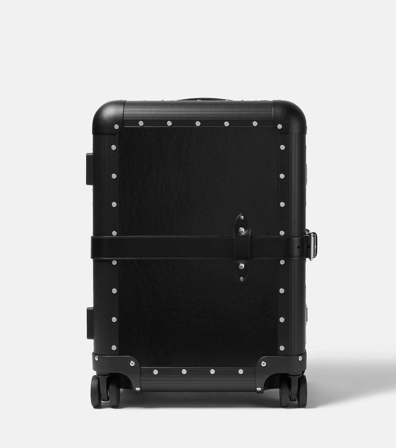 x Globe-Trotter Bank Light Spinner 55 carry-on suitcase