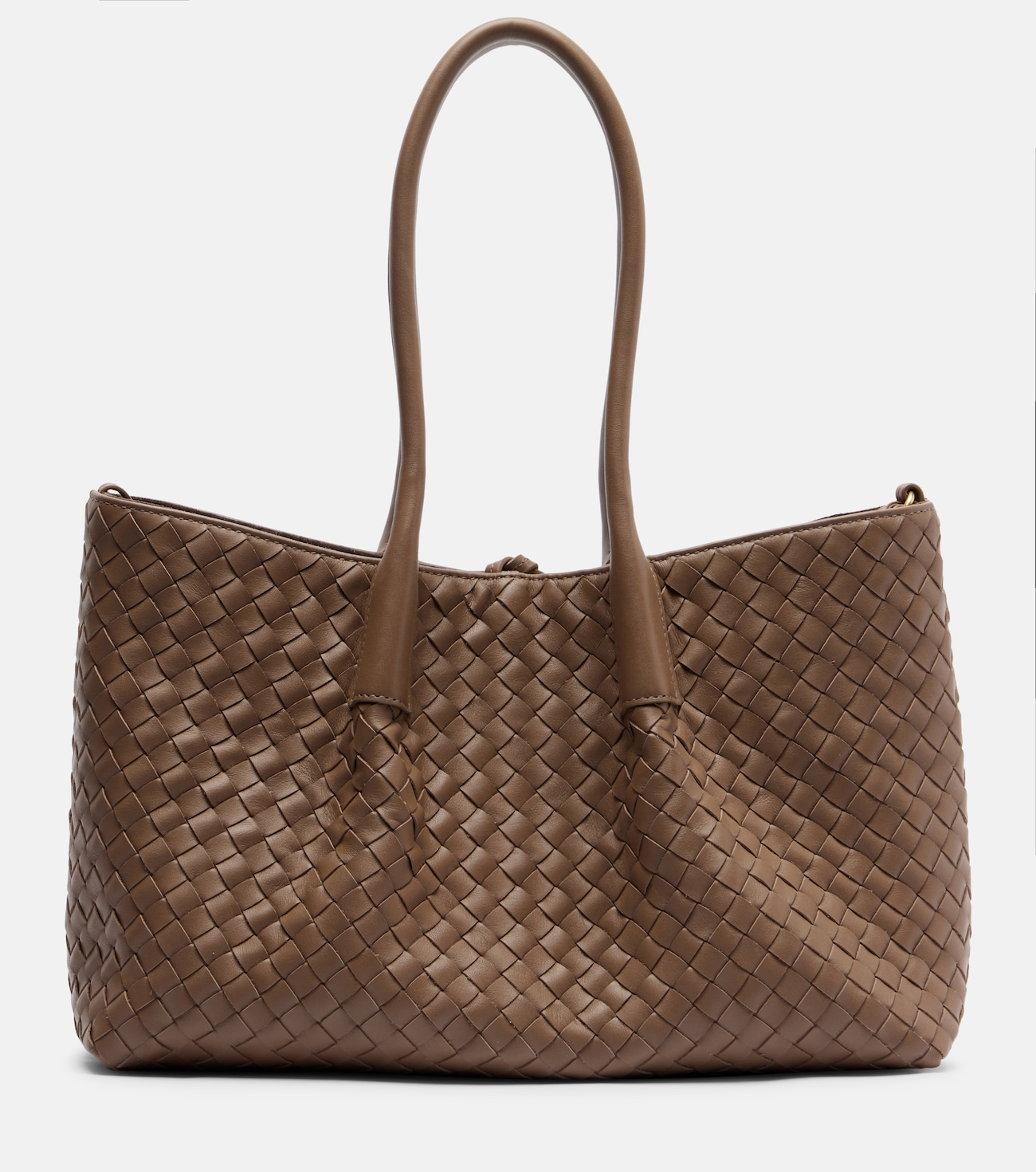 Pinacoteca Intrecciato leather tote bag