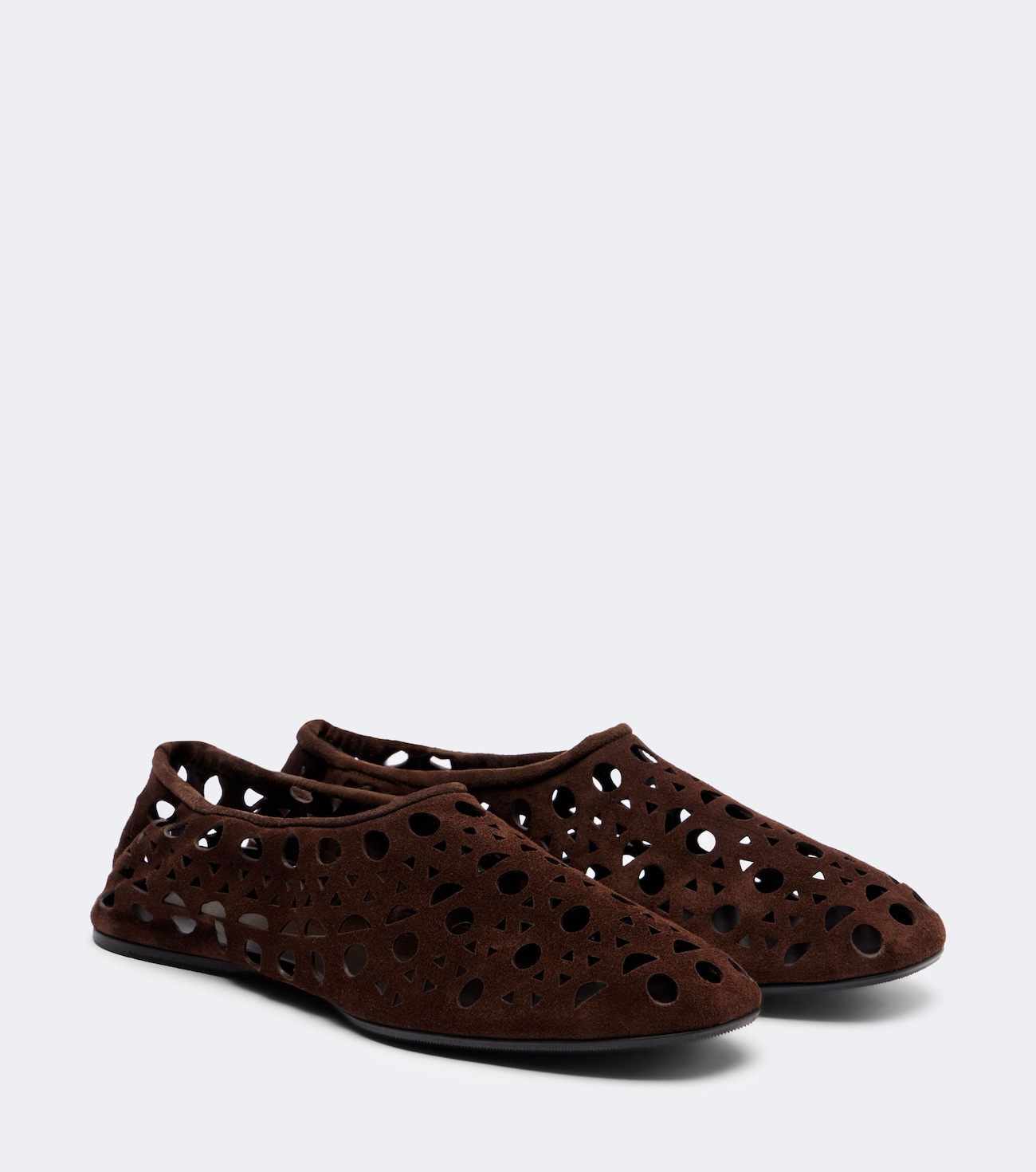 Vienne suede slip-on shoes