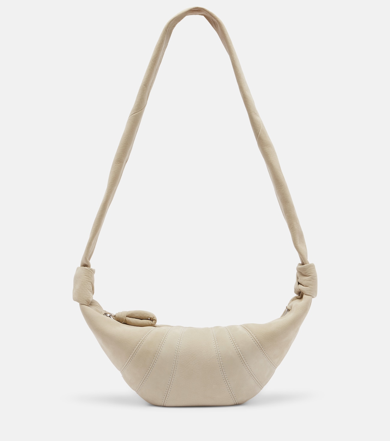 Croissant Small leather shoulder bag
