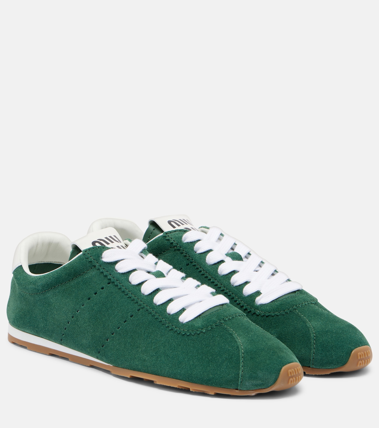 Plume suede sneakers
