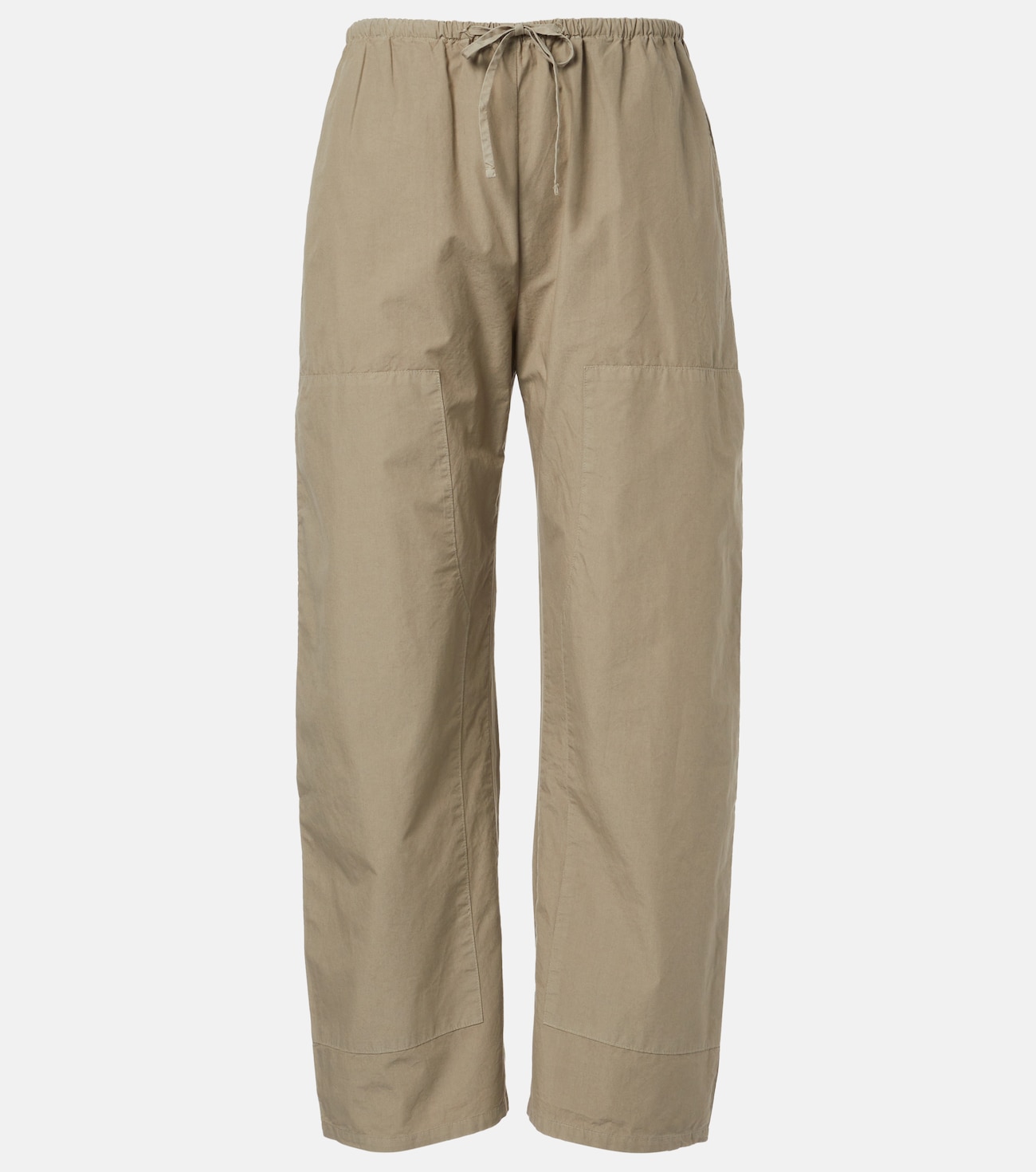 Kyoto cotton wide-leg pants