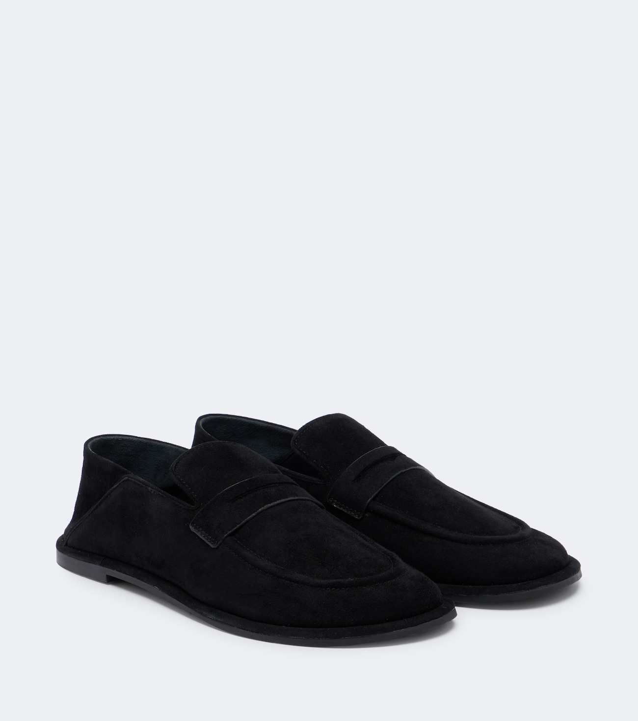 Clarence suede penny loafers