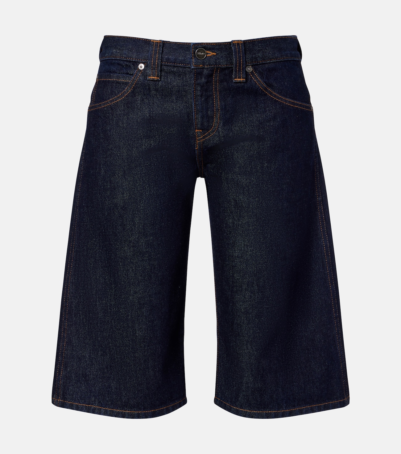 Kinga denim Bermuda shorts