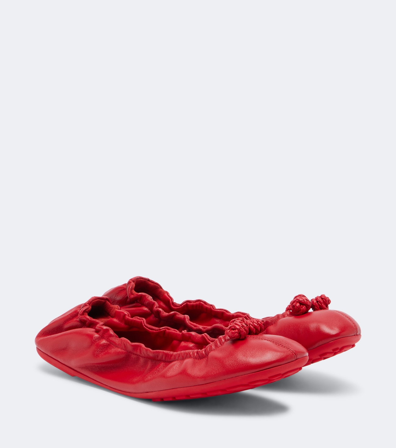 Fantasmina leather ballet flats