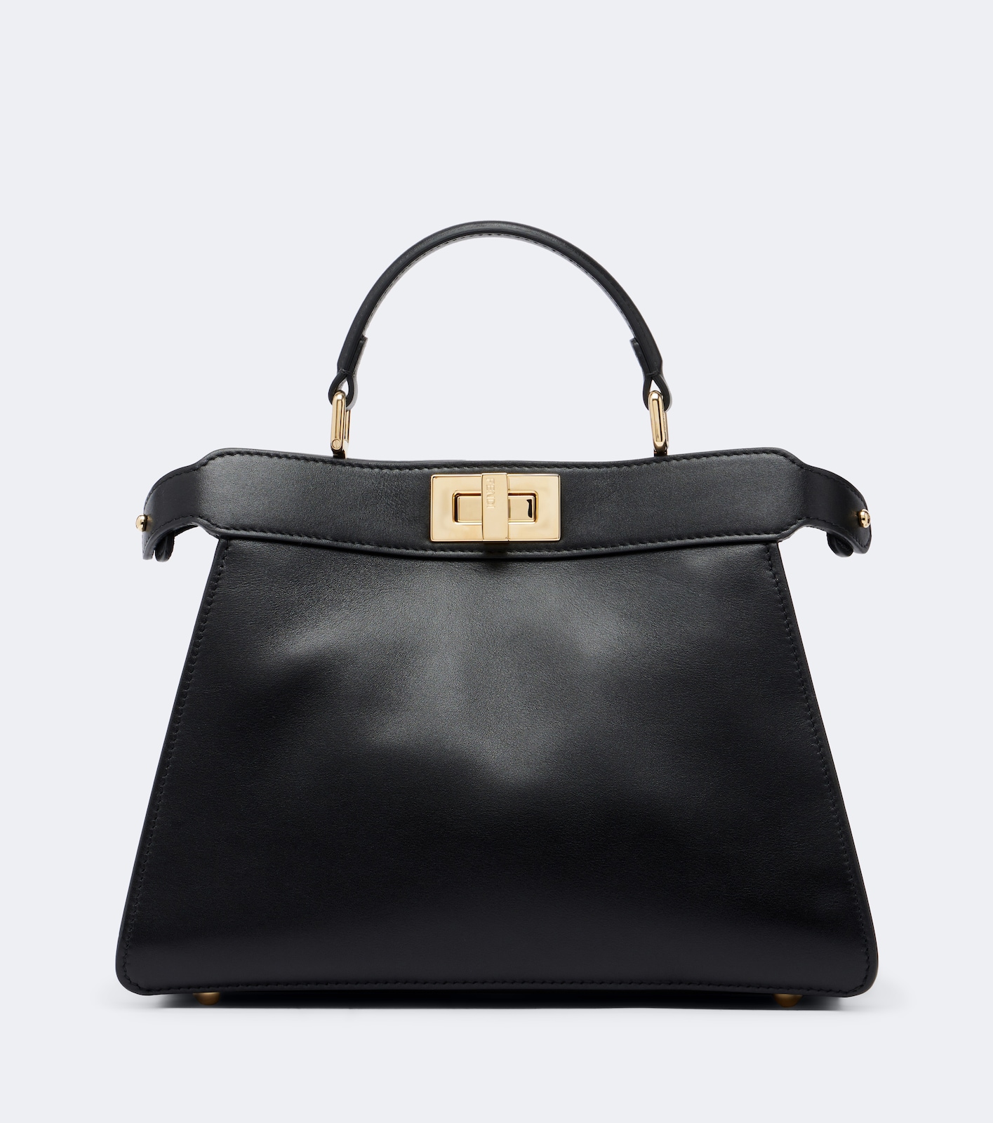 Peekaboo® Small leather top-handle bag
