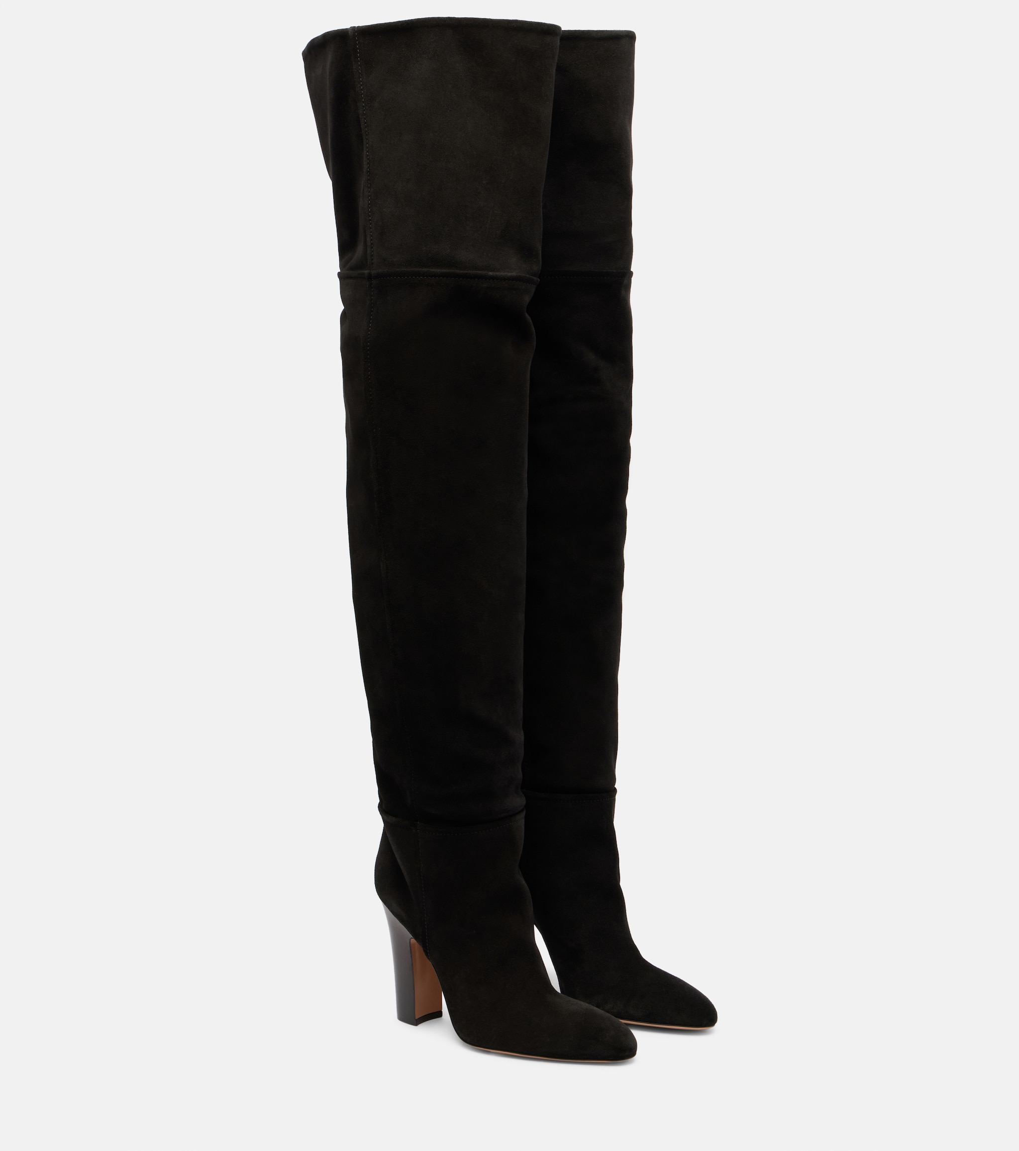 Lavinia suede over-the-knee boots