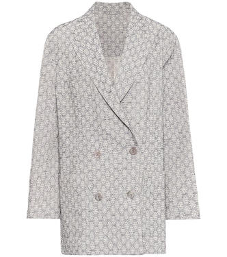 Floral-jacquard blazer | Acne Studios