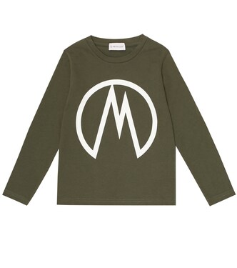 Sweat-shirt en coton à logo | Moncler Enfant