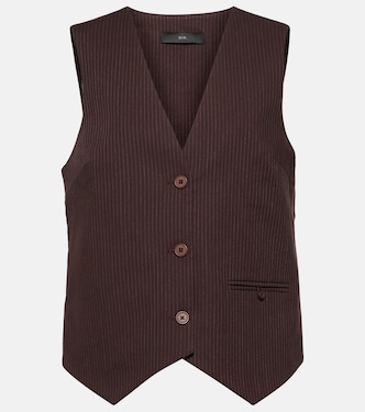 Guillaume pinstriped vest | SIR